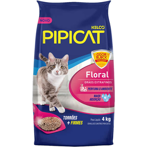 Pipicat Floral Odor Block 4kg 