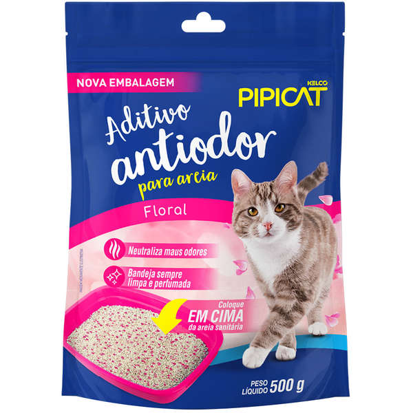 Aditivo Pipicat Antiodor Floral 500g 