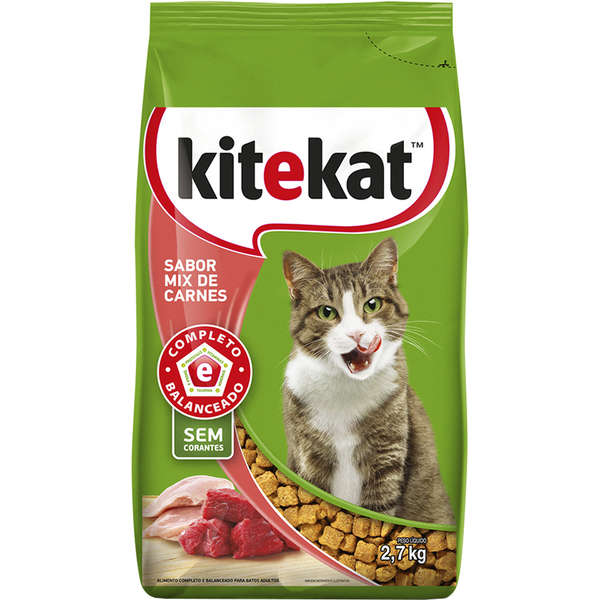 KiteKat Gatos Adultos Mix de Carnes 2,7 Kg