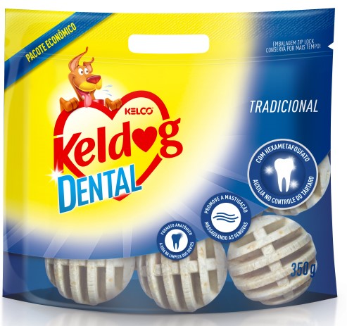 Keldog Osso Dental Bio Trad. Bola 350G