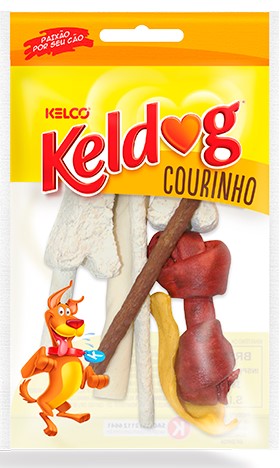 Keldog Osso Courinho Mini Kit C/8