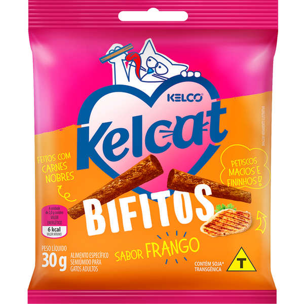 Kelcat Bifitos Frango 30gr