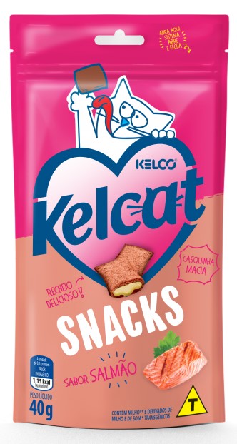 Kelcat Snack Salmão 40gr