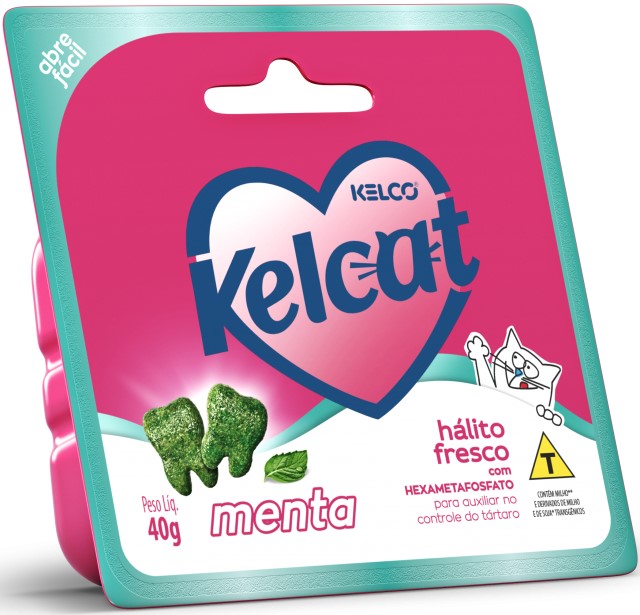 Kelcat Snack Termoformado Menta 40gr