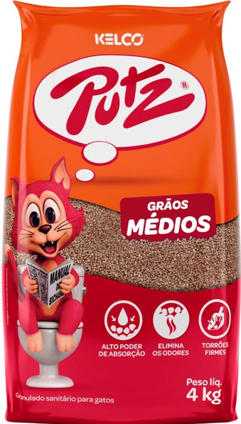 Putz Granulado Sanitário 4kg