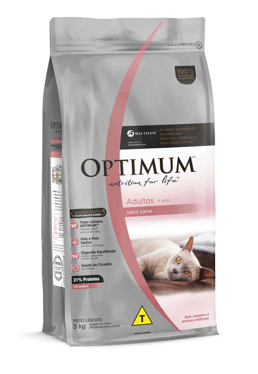 Optimum Gatos Filhotes Frango 3 kg