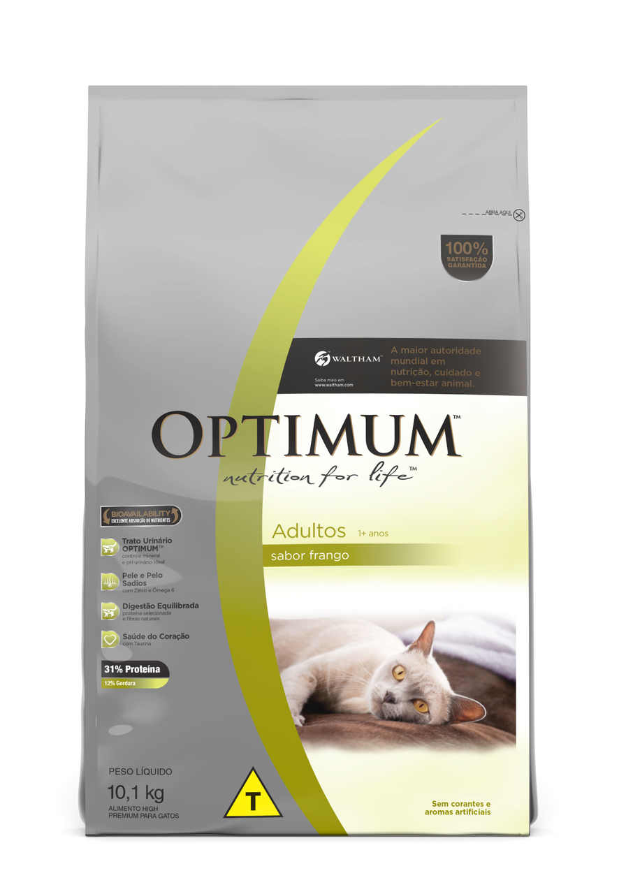 Optimum Gatos Adultos Frango 10,1 kg