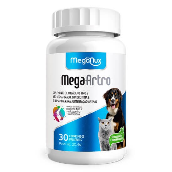 MegaArtro 680mg 30 Comprimidos - Meganux