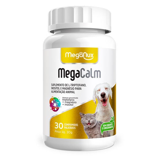 MegaCalm 1000mg 30 comprimidos - Meganux