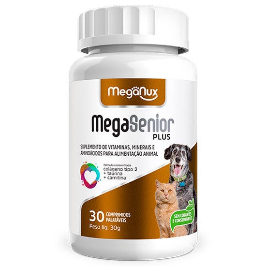 MegaSenior Plus 1000mg 30 comprimidos - MegaNux