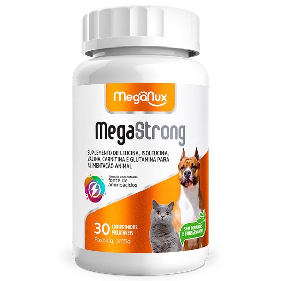 MegaStrong 1250mg 30 comprimidos - MegaNux